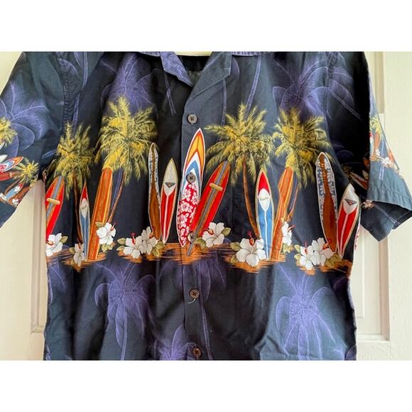 Paradise Style Men's‎ Size Medium Hawaiian Shirt 100% Cotton Vintage - Picture 4 of 6